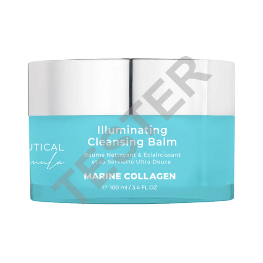 Marine Collagen Illuminating Cleansing Balm & Muslin Super Soft Cloth - TESTER